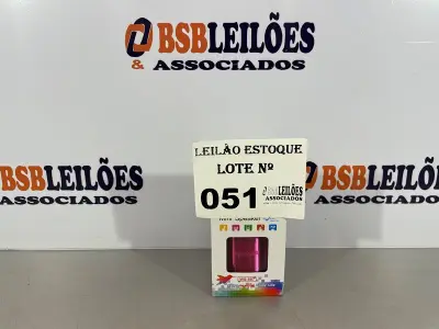 LOTE 051 - 01 CAIXINHA DE SOM PORTATIL MINI (NO ESTADO, NÃO SABEMOS SE FUNCIONA. LEILÃO NÃO TEM GARANTIA E NEM DEVOLUÇÃO)