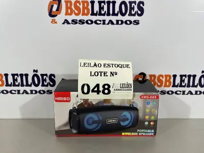 LOTE 048 - 01 CAIXA DE SOM TAMANHO M (NO ESTADO, NÃO SABEMOS SE FUNCIONA. LEILÃO NÃO TEM GARANTIA E NEM DEVOLUÇÃO)
