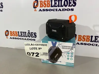 LOTE 072 - 01 CAIXA DE SOM PORTÁTIL (NO ESTADO, NÃO SABEMOS SE FUNCIONA. LEILÃO NÃO TEM GARANTIA E NEM DEVOLUÇÃO)