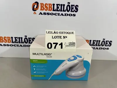 LOTE 071 - 01 MASSAGEADOR CORPORAL ELETRICO (NO ESTADO, NÃO SABEMOS SE FUNCIONA. LEILÃO NÃO TEM GARANTIA E NEM DEVOLUÇÃO)