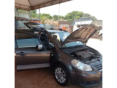 LOTE 003 - 01 IMP/SUZUKI SX4 2.0 16V 145 CV, 4WD, 5 PORTAS AUTOMÁTICO, ANO 2014/2014 CHASSI:***00546, GASOLINA (NO ESTADO)