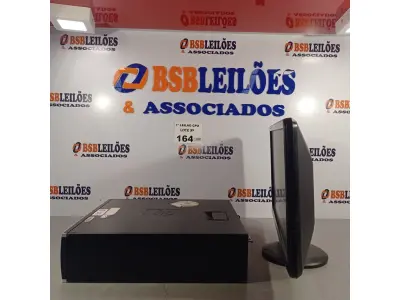 LOTE 164 - 01 CPU HP COMPAQ 6005, PROCESSADOR PHENON X2, HD 250GB, MEMORIA 2GB E 01 MONITOR HP MODELO XJ 310A. (NO ESTADO, LEILÃO NÃO TEM GARANTIA E NEM DEVOLUÇÃO, SUJEITO A POSSÍVEIS AVARIAS VISÍVEIS/OCULTAS E/OU AUSÊNCIA DE COMPONENTES).