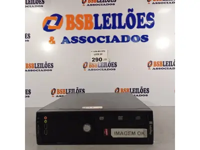 LOTE 290 - 01 CPU ITAUTEC INFOWAY SM 3330, PROCESSADOR PHENON X2, HD 500GB E MEMÓRIA 2GB DDR3. (NO ESTADO, LEILÃO NÃO TEM GARANTIA E NEM DEVOLUÇÃO, SUJEITO A POSSÍVEIS AVARIAS VISÍVEIS/OCULTAS E/OU AUSÊNCIA DE COMPONENTES).
