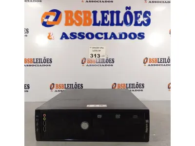 LOTE 313 - 01 CPU ITAUTEC INFOWAY SM 3330, PROCESSADOR PHENON X2, HD 500GB E MEMÓRIA 2GB DDR3. (NO ESTADO, LEILÃO NÃO TEM GARANTIA E NEM DEVOLUÇÃO, SUJEITO A POSSÍVEIS AVARIAS VISÍVEIS/OCULTAS E/OU AUSÊNCIA DE COMPONENTES).