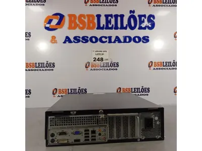 LOTE 248 - 01 CPU ITAUTEC INFOWAY SM 3330, PROCESSADOR PHENON X2, HD 500GB E MEMÓRIA 2GB DDR3. (NO ESTADO, LEILÃO NÃO TEM GARANTIA E NEM DEVOLUÇÃO, SUJEITO A POSSÍVEIS AVARIAS VISÍVEIS/OCULTAS E/OU AUSÊNCIA DE COMPONENTES).