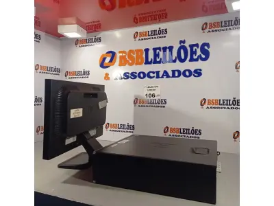 LOTE 106 - 01 CPU HP COMPAQ 6005, PROCESSADOR PHENON X2, 250 GB HD, SEM MEMÓRIA E 01 MONITOR MARCA HP MODELO LE1851W. (NO ESTADO, LEILÃO NÃO TEM GARANTIA E NEM DEVOLUÇÃO, SUJEITO A POSSÍVEIS AVARIAS VISÍVEIS/OCULTAS E/OU AUSÊNCIA DE COMPONENTES).