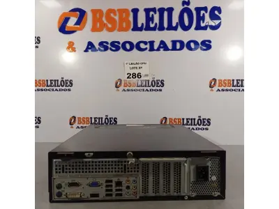 LOTE 286 - 01 CPU ITAUTEC INFOWAY SM 3330, PROCESSADOR PHENON X2, HD 500GB E MEMÓRIA 2GB DDR3. (NO ESTADO, LEILÃO NÃO TEM GARANTIA E NEM DEVOLUÇÃO, SUJEITO A POSSÍVEIS AVARIAS VISÍVEIS/OCULTAS E/OU AUSÊNCIA DE COMPONENTES).