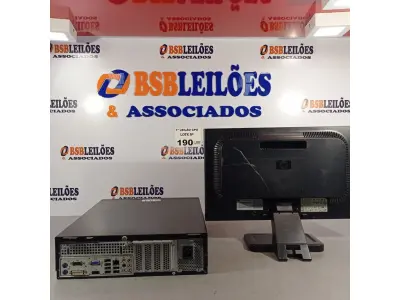 LOTE 190 - 01 CPU ITAUTEC INFOWAY SM 3330, PROCESSADOR PHENON X2, HD 500GB, MEMÓRIA 2GB DDR3 E 01 MONITOR HP MODELO LE 1851W. (NO ESTADO, LEILÃO NÃO TEM GARANTIA E NEM DEVOLUÇÃO, SUJEITO A POSSÍVEIS AVARIAS VISÍVEIS/OCULTAS E/OU AUSÊNCIA DE COMPONENTES).