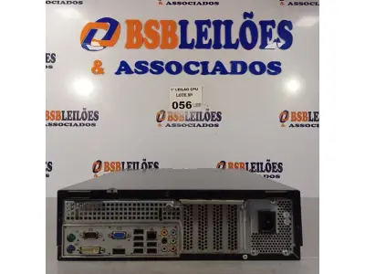 LOTE 056 - 01 CPU ITAUTEC INFOWAY SM 3330, PROCESSADOR PHENON X2, HD 500GB, MEMÓRIA 2GB DDR3. (NO ESTADO, LEILÃO NÃO TEM GARANTIA E NEM DEVOLUÇÃO, SUJEITO A POSSÍVEIS AVARIAS VISÍVEIS/OCULTAS E/OU AUSÊNCIA DE COMPONENTES).