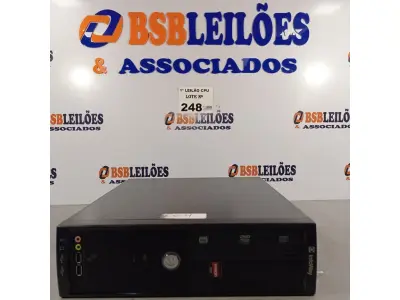LOTE 248 - 01 CPU ITAUTEC INFOWAY SM 3330, PROCESSADOR PHENON X2, HD 500GB E MEMÓRIA 2GB DDR3. (NO ESTADO, LEILÃO NÃO TEM GARANTIA E NEM DEVOLUÇÃO, SUJEITO A POSSÍVEIS AVARIAS VISÍVEIS/OCULTAS E/OU AUSÊNCIA DE COMPONENTES).