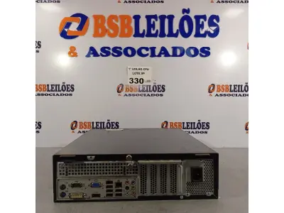 LOTE 330 - 01 CPU ITAUTEC INFOWAY SM 3330, PROCESSADOR PHENON X2, HD 500GB E MEMÓRIA 2GB DDR3. (NO ESTADO, LEILÃO NÃO TEM GARANTIA E NEM DEVOLUÇÃO, SUJEITO A POSSÍVEIS AVARIAS VISÍVEIS/OCULTAS E/OU AUSÊNCIA DE COMPONENTES).