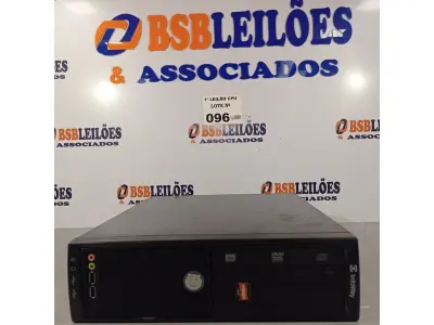 LOTE 094 - 01 CPU ITAUTEC INFOWAY SM 3330, PROCESSADOR PHENON X2, HD 500GB, MEMÓRIA 2GB DDR3. (NO ESTADO, LEILÃO NÃO TEM GARANTIA E NEM DEVOLUÇÃO, SUJEITO A POSSÍVEIS AVARIAS VISÍVEIS/OCULTAS E/OU AUSÊNCIA DE COMPONENTES).