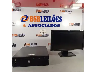 LOTE 190 - 01 CPU ITAUTEC INFOWAY SM 3330, PROCESSADOR PHENON X2, HD 500GB, MEMÓRIA 2GB DDR3 E 01 MONITOR HP MODELO LE 1851W. (NO ESTADO, LEILÃO NÃO TEM GARANTIA E NEM DEVOLUÇÃO, SUJEITO A POSSÍVEIS AVARIAS VISÍVEIS/OCULTAS E/OU AUSÊNCIA DE COMPONENTES).
