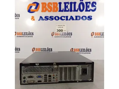 LOTE 300 - 01 CPU ITAUTEC INFOWAY SM 3330, PROCESSADOR PHENON X2, HD 500GB E MEMÓRIA 2GB DDR3. (NO ESTADO, LEILÃO NÃO TEM GARANTIA E NEM DEVOLUÇÃO, SUJEITO A POSSÍVEIS AVARIAS VISÍVEIS/OCULTAS E/OU AUSÊNCIA DE COMPONENTES).