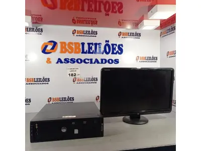 LOTE 182 - 01 CPU ITAUTEC INFOWAY SM 3330, PROCESSADOR PHENON X2, HD 500GB, MEMÓRIA 2GB DDR3 E 01 MONITOR COMPAQ MODELO WJ 674 A. (NO ESTADO, LEILÃO NÃO TEM GARANTIA E NEM DEVOLUÇÃO, SUJEITO A POSSÍVEIS AVARIAS VISÍVEIS/OCULTAS E/OU AUSÊNCIA DE COMPONENTES).