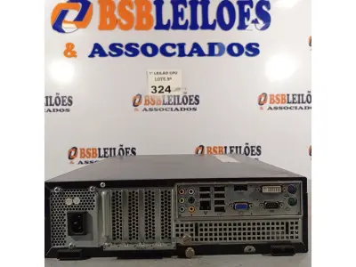 LOTE 324 - 01 CPU ITAUTEC INFOWAY SM 3330, PROCESSADOR PHENON X2, HD 500GB E MEMÓRIA 2GB DDR3. (NO ESTADO, LEILÃO NÃO TEM GARANTIA E NEM DEVOLUÇÃO, SUJEITO A POSSÍVEIS AVARIAS VISÍVEIS/OCULTAS E/OU AUSÊNCIA DE COMPONENTES).
