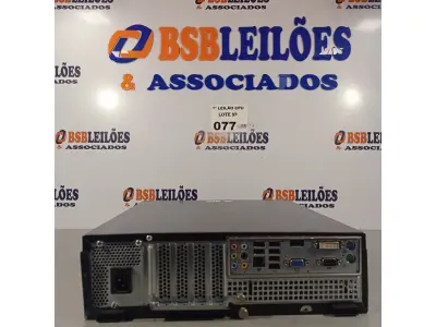 LOTE 077 - 01 CPU ITAUTEC INFOWAY SM 3330, PROCESSADOR PHENON X2, HD 500GB, MEMÓRIA 2GB DDR3. (NO ESTADO, LEILÃO NÃO TEM GARANTIA E NEM DEVOLUÇÃO, SUJEITO A POSSÍVEIS AVARIAS VISÍVEIS/OCULTAS E/OU AUSÊNCIA DE COMPONENTES).