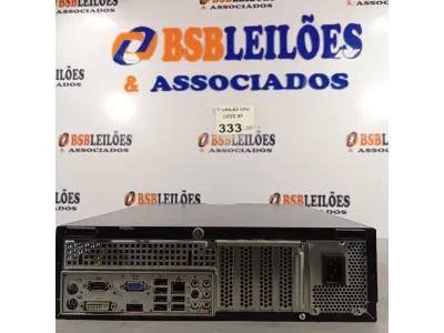 LOTE 333 - 01 CPU ITAUTEC INFOWAY SM 3330, PROCESSADOR PHENON X2, HD 500GB E MEMÓRIA 2GB DDR3. (NO ESTADO, LEILÃO NÃO TEM GARANTIA E NEM DEVOLUÇÃO, SUJEITO A POSSÍVEIS AVARIAS VISÍVEIS/OCULTAS E/OU AUSÊNCIA DE COMPONENTES).
