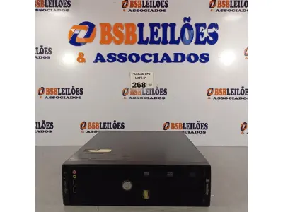 LOTE 268 - 01 CPU ITAUTEC INFOWAY SM 3330, PROCESSADOR PHENON X2, HD 500GB E MEMÓRIA 2GB DDR3. (NO ESTADO, LEILÃO NÃO TEM GARANTIA E NEM DEVOLUÇÃO, SUJEITO A POSSÍVEIS AVARIAS VISÍVEIS/OCULTAS E/OU AUSÊNCIA DE COMPONENTES).