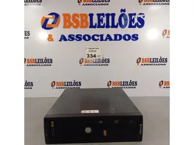 LOTE 334 - 01 CPU ITAUTEC INFOWAY SM 3330, PROCESSADOR PHENON X2, HD 500GB E MEMÓRIA 2GB DDR3. (NO ESTADO, LEILÃO NÃO TEM GARANTIA E NEM DEVOLUÇÃO, SUJEITO A POSSÍVEIS AVARIAS VISÍVEIS/OCULTAS E/OU AUSÊNCIA DE COMPONENTES).