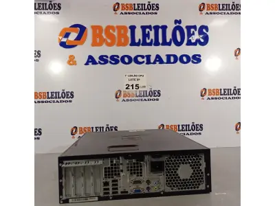 LOTE 215 - 01 CPU HP COMPAQ 6005, PROCESSADOR PHENON X2, HD 250 E MEMORIA 2GB. (NO ESTADO, LEILÃO NÃO TEM GARANTIA E NEM DEVOLUÇÃO, SUJEITO A POSSÍVEIS AVARIAS VISÍVEIS/OCULTAS E/OU AUSÊNCIA DE COMPONENTES).