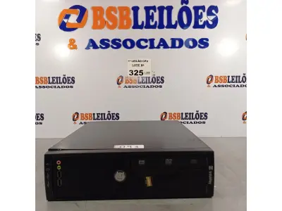 LOTE 325 - 01 CPU ITAUTEC INFOWAY SM 3330, PROCESSADOR PHENON X2, HD 500GB E MEMÓRIA 2GB DDR3. (NO ESTADO, LEILÃO NÃO TEM GARANTIA E NEM DEVOLUÇÃO, SUJEITO A POSSÍVEIS AVARIAS VISÍVEIS/OCULTAS E/OU AUSÊNCIA DE COMPONENTES).