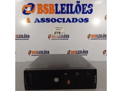 LOTE 275 - 01 CPU ITAUTEC INFOWAY SM 3330, PROCESSADOR PHENON X2, HD 500GB E MEMÓRIA 2GB DDR3. (NO ESTADO, LEILÃO NÃO TEM GARANTIA E NEM DEVOLUÇÃO, SUJEITO A POSSÍVEIS AVARIAS VISÍVEIS/OCULTAS E/OU AUSÊNCIA DE COMPONENTES).