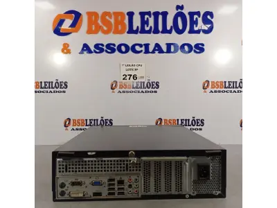 LOTE 276 - 01 CPU ITAUTEC INFOWAY SM 3330, PROCESSADOR PHENON X2, HD 500GB E MEMÓRIA 2GB DDR3. (NO ESTADO, LEILÃO NÃO TEM GARANTIA E NEM DEVOLUÇÃO, SUJEITO A POSSÍVEIS AVARIAS VISÍVEIS/OCULTAS E/OU AUSÊNCIA DE COMPONENTES).