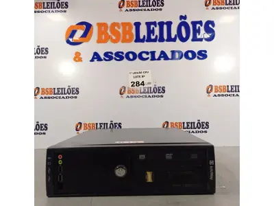 LOTE 284 - 01 CPU ITAUTEC INFOWAY SM 3330, PROCESSADOR PHENON X2, HD 500GB E MEMÓRIA 2GB DDR3. (NO ESTADO, LEILÃO NÃO TEM GARANTIA E NEM DEVOLUÇÃO, SUJEITO A POSSÍVEIS AVARIAS VISÍVEIS/OCULTAS E/OU AUSÊNCIA DE COMPONENTES).