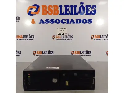 LOTE 272 - 01 CPU ITAUTEC INFOWAY SM 3330, PROCESSADOR PHENON X2, HD 500GB E MEMÓRIA 2GB DDR3. (NO ESTADO, LEILÃO NÃO TEM GARANTIA E NEM DEVOLUÇÃO, SUJEITO A POSSÍVEIS AVARIAS VISÍVEIS/OCULTAS E/OU AUSÊNCIA DE COMPONENTES).