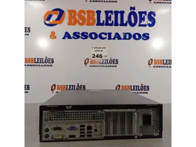LOTE 246 - 01 CPU ITAUTEC INFOWAY SM 3330, PROCESSADOR PHENON X2, HD 500GB E MEMÓRIA 2GB DDR3. (NO ESTADO, LEILÃO NÃO TEM GARANTIA E NEM DEVOLUÇÃO, SUJEITO A POSSÍVEIS AVARIAS VISÍVEIS/OCULTAS E/OU AUSÊNCIA DE COMPONENTES).