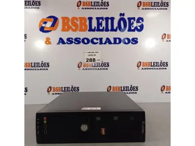 LOTE 288 - 01 CPU ITAUTEC INFOWAY SM 3330, PROCESSADOR PHENON X2, HD 500GB E MEMÓRIA 2GB DDR3. (NO ESTADO, LEILÃO NÃO TEM GARANTIA E NEM DEVOLUÇÃO, SUJEITO A POSSÍVEIS AVARIAS VISÍVEIS/OCULTAS E/OU AUSÊNCIA DE COMPONENTES).
