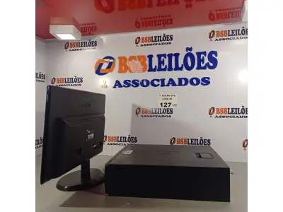 LOTE 127 - 01 CPU HP COMPAQ 6005, PROCESSADOR PHENON X2, 250 GB HD, SEM MEMÓRIA E 01 MONITOR MARCA AOC MODELO E 950S WDA. (NO ESTADO, LEILÃO NÃO TEM GARANTIA E NEM DEVOLUÇÃO, SUJEITO A POSSÍVEIS AVARIAS VISÍVEIS/OCULTAS E/OU AUSÊNCIA DE COMPONENTES).