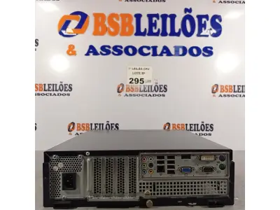 LOTE 295 - 01 CPU ITAUTEC INFOWAY SM 3330, PROCESSADOR PHENON X2, HD 500GB E MEMÓRIA 2GB DDR3. (NO ESTADO, LEILÃO NÃO TEM GARANTIA E NEM DEVOLUÇÃO, SUJEITO A POSSÍVEIS AVARIAS VISÍVEIS/OCULTAS E/OU AUSÊNCIA DE COMPONENTES).