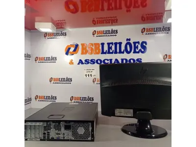 LOTE 111 - 01 CPU COMPAQ 6005, PROCESSADOR PHENON X2, 1TB HD, SEM MEMÓRIA E 01 MONITOR MARCA HP MODELO W2043S-PF. (NO ESTADO, LEILÃO NÃO TEM GARANTIA E NEM DEVOLUÇÃO, SUJEITO A POSSÍVEIS AVARIAS VISÍVEIS/OCULTAS E/OU AUSÊNCIA DE COMPONENTES).