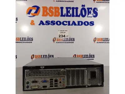 LOTE 234 - 01 CPU ITAUTEC INFOWAY SM 3330, PROCESSADOR PHENON X2, HD 500GB E MEMÓRIA 2GB DDR3. (NO ESTADO, LEILÃO NÃO TEM GARANTIA E NEM DEVOLUÇÃO, SUJEITO A POSSÍVEIS AVARIAS VISÍVEIS/OCULTAS E/OU AUSÊNCIA DE COMPONENTES).