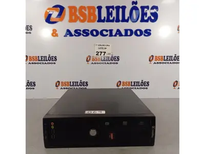 LOTE 277 - 01 CPU ITAUTEC INFOWAY SM 3330, PROCESSADOR PHENON X2, HD 500GB E MEMÓRIA 2GB DDR3. (NO ESTADO, LEILÃO NÃO TEM GARANTIA E NEM DEVOLUÇÃO, SUJEITO A POSSÍVEIS AVARIAS VISÍVEIS/OCULTAS E/OU AUSÊNCIA DE COMPONENTES).