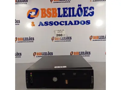 LOTE 260 - 01 CPU ITAUTEC INFOWAY SM 3330, PROCESSADOR PHENON X2, HD 500GB E MEMÓRIA 2GB DDR3. (NO ESTADO, LEILÃO NÃO TEM GARANTIA E NEM DEVOLUÇÃO, SUJEITO A POSSÍVEIS AVARIAS VISÍVEIS/OCULTAS E/OU AUSÊNCIA DE COMPONENTES).