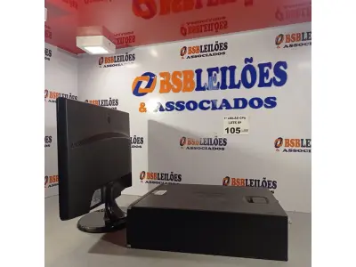 LOTE 105 - 01 CPU COMPAQ 6005, PROCESSADOR PHENON X2, 1TB HD, SEM MEMÓRIA E 01 MONITOR MARCA HP MODELO W2043S-PF. (NO ESTADO, LEILÃO NÃO TEM GARANTIA E NEM DEVOLUÇÃO, SUJEITO A POSSÍVEIS AVARIAS VISÍVEIS/OCULTAS E/OU AUSÊNCIA DE COMPONENTES).