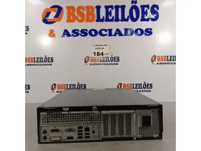 LOTE 184 - 01 CPU ITAUTEC INFOWAY SM 3330, PROCESSADOR PHENON X2, HD 500GB, MEMÓRIA 2GB DDR3. (NO ESTADO, LEILÃO NÃO TEM GARANTIA E NEM DEVOLUÇÃO, SUJEITO A POSSÍVEIS AVARIAS VISÍVEIS/OCULTAS E/OU AUSÊNCIA DE COMPONENTES).