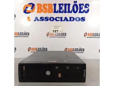 LOTE 327 - 01 CPU ITAUTEC INFOWAY SM 3330, PROCESSADOR PHENON X2, HD 500GB E MEMÓRIA 2GB DDR3. (NO ESTADO, LEILÃO NÃO TEM GARANTIA E NEM DEVOLUÇÃO, SUJEITO A POSSÍVEIS AVARIAS VISÍVEIS/OCULTAS E/OU AUSÊNCIA DE COMPONENTES).