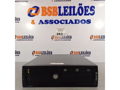 LOTE 263 - 01 CPU ITAUTEC INFOWAY SM 3330, PROCESSADOR PHENON X2, HD 500GB E MEMÓRIA 2GB DDR3. (NO ESTADO, LEILÃO NÃO TEM GARANTIA E NEM DEVOLUÇÃO, SUJEITO A POSSÍVEIS AVARIAS VISÍVEIS/OCULTAS E/OU AUSÊNCIA DE COMPONENTES).