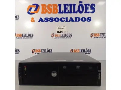 LOTE 049 - 01 CPU ITAUTEC INFOWAY SM 3330, PROCESSADOR PHENON X2, HD 500GB, MEMÓRIA 2GB DDR3. (NO ESTADO, LEILÃO NÃO TEM GARANTIA E NEM DEVOLUÇÃO, SUJEITO A POSSÍVEIS AVARIAS VISÍVEIS/OCULTAS E/OU AUSÊNCIA DE COMPONENTES).