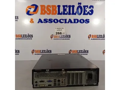 LOTE 266 - 01 CPU ITAUTEC INFOWAY SM 3330, PROCESSADOR PHENON X2, HD 500GB E MEMÓRIA 2GB DDR3. (NO ESTADO, LEILÃO NÃO TEM GARANTIA E NEM DEVOLUÇÃO, SUJEITO A POSSÍVEIS AVARIAS VISÍVEIS/OCULTAS E/OU AUSÊNCIA DE COMPONENTES).