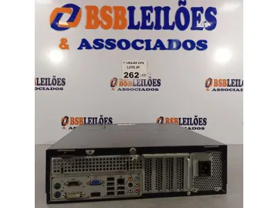 LOTE 262 - 01 CPU ITAUTEC INFOWAY SM 3330, PROCESSADOR PHENON X2, HD 500GB E MEMÓRIA 2GB DDR3. (NO ESTADO, LEILÃO NÃO TEM GARANTIA E NEM DEVOLUÇÃO, SUJEITO A POSSÍVEIS AVARIAS VISÍVEIS/OCULTAS E/OU AUSÊNCIA DE COMPONENTES).