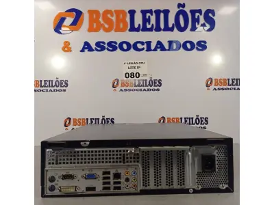 LOTE 080 - 01 CPU ITAUTEC INFOWAY SM 3330, PROCESSADOR PHENON X2, HD 500GB, MEMÓRIA 2GB DDR3. (NO ESTADO, LEILÃO NÃO TEM GARANTIA E NEM DEVOLUÇÃO, SUJEITO A POSSÍVEIS AVARIAS VISÍVEIS/OCULTAS E/OU AUSÊNCIA DE COMPONENTES).