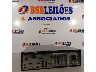 LOTE 242 - 01 CPU ITAUTEC INFOWAY SM 3330, PROCESSADOR PHENON X2, HD 500GB E MEMÓRIA 2GB DDR3. (NO ESTADO, LEILÃO NÃO TEM GARANTIA E NEM DEVOLUÇÃO, SUJEITO A POSSÍVEIS AVARIAS VISÍVEIS/OCULTAS E/OU AUSÊNCIA DE COMPONENTES).