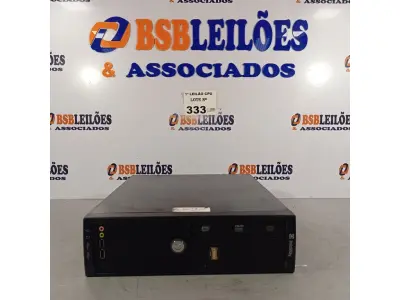 LOTE 333 - 01 CPU ITAUTEC INFOWAY SM 3330, PROCESSADOR PHENON X2, HD 500GB E MEMÓRIA 2GB DDR3. (NO ESTADO, LEILÃO NÃO TEM GARANTIA E NEM DEVOLUÇÃO, SUJEITO A POSSÍVEIS AVARIAS VISÍVEIS/OCULTAS E/OU AUSÊNCIA DE COMPONENTES).