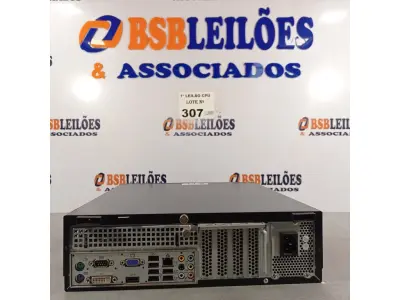 LOTE 307 - 01 CPU ITAUTEC INFOWAY SM 3330, PROCESSADOR PHENON X2, HD 500GB E MEMÓRIA 2GB DDR3. (NO ESTADO, LEILÃO NÃO TEM GARANTIA E NEM DEVOLUÇÃO, SUJEITO A POSSÍVEIS AVARIAS VISÍVEIS/OCULTAS E/OU AUSÊNCIA DE COMPONENTES).