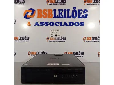 LOTE 216 - 01 CPU HP COMPAQ 6005, PROCESSADOR PHENON X2, HD 250 E MEMORIA 2GB. (NO ESTADO, LEILÃO NÃO TEM GARANTIA E NEM DEVOLUÇÃO, SUJEITO A POSSÍVEIS AVARIAS VISÍVEIS/OCULTAS E/OU AUSÊNCIA DE COMPONENTES).